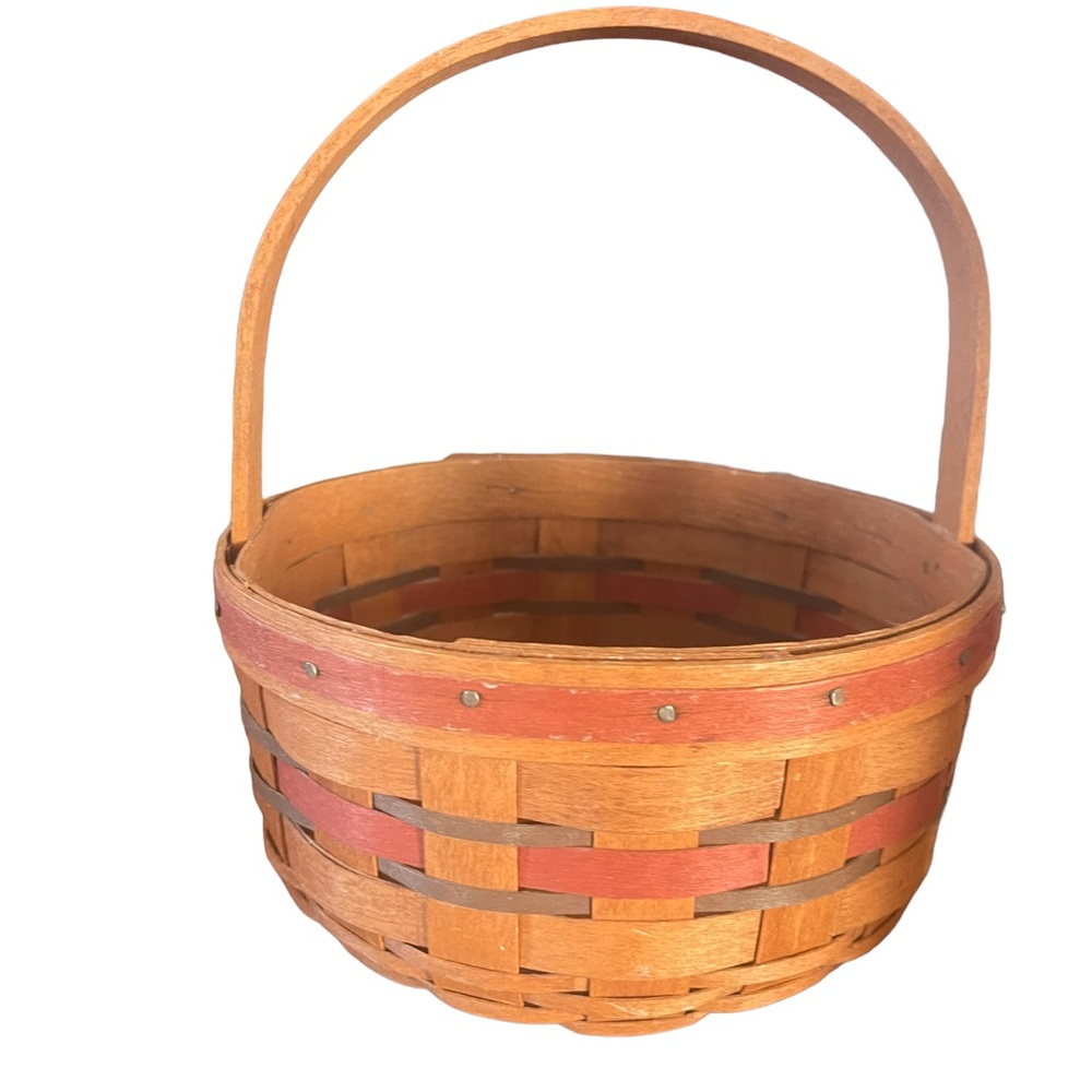 LONGABERGER All American Stitching Basket 1989